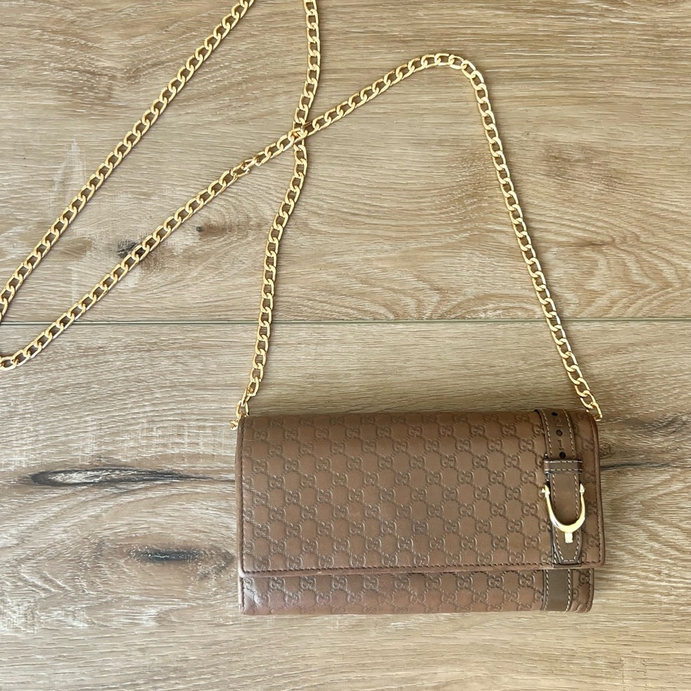 GUCCI Guccissima Continental Wallet WOC w/ COA - Picture 2 of 14